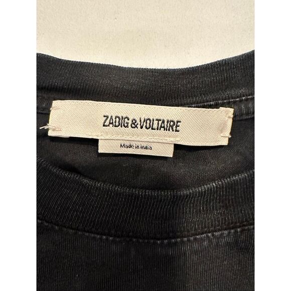 Zadig & Voltaire 'Ted' World Tour Graphic Concert short-sleeved t-shirt, Size XS - Picture 3 of 8